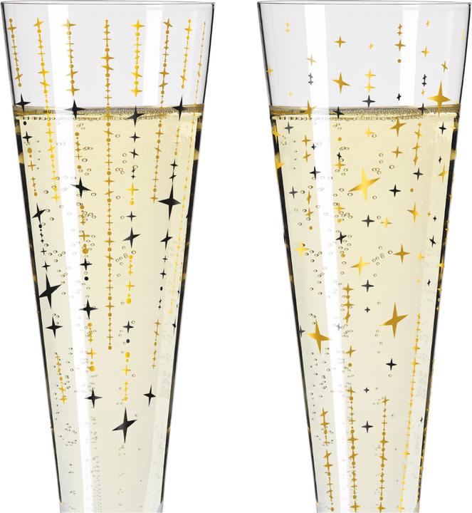 Actual product image Ritzenhoff Goldnacht Champus Duet (20.50 cl, 2 Glasses, Champagne glasses)