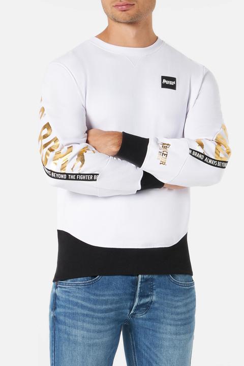 Actual product image Boxeur des Rues Sweatshirt With Letter Print (L)