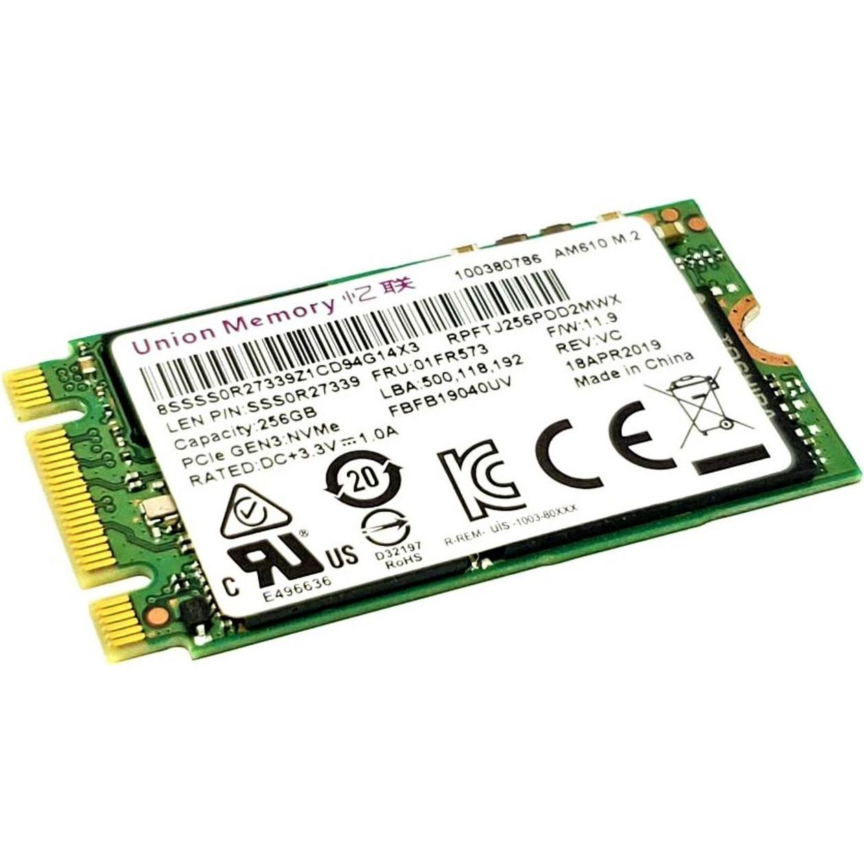 Lenovo Ramaxel S265 M.2 2242 256GB PC (256 GB, M.2 2242), SSD