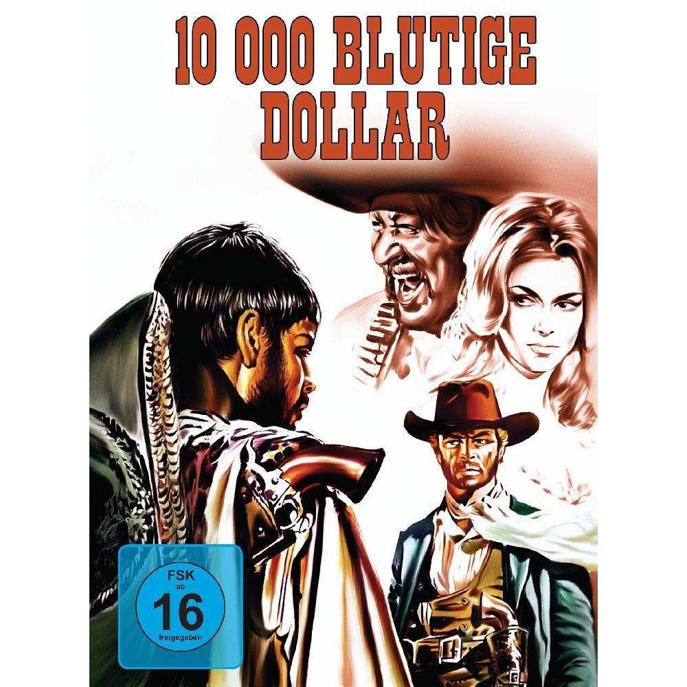 Leonine Press 10.000 blutige Dollar,BD+DVD.Cover C, Optische Medien Zubehör