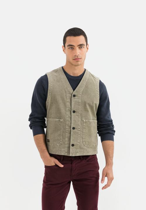 Actual product image Camel Active Casual Waffle Cord Vest (48)