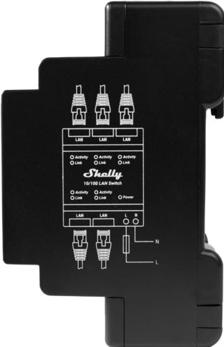 Produktbild Shelly LAN Switch (5 Ports)