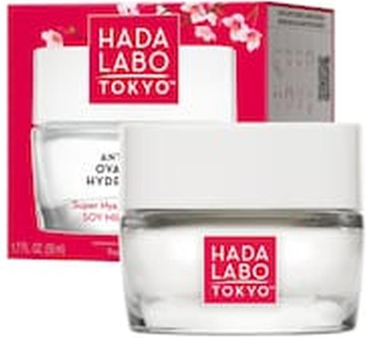 Actual product image Hada Labo Red Oval V-Lift Anti-Wrinkle Day and Night Cream (50 ml)
