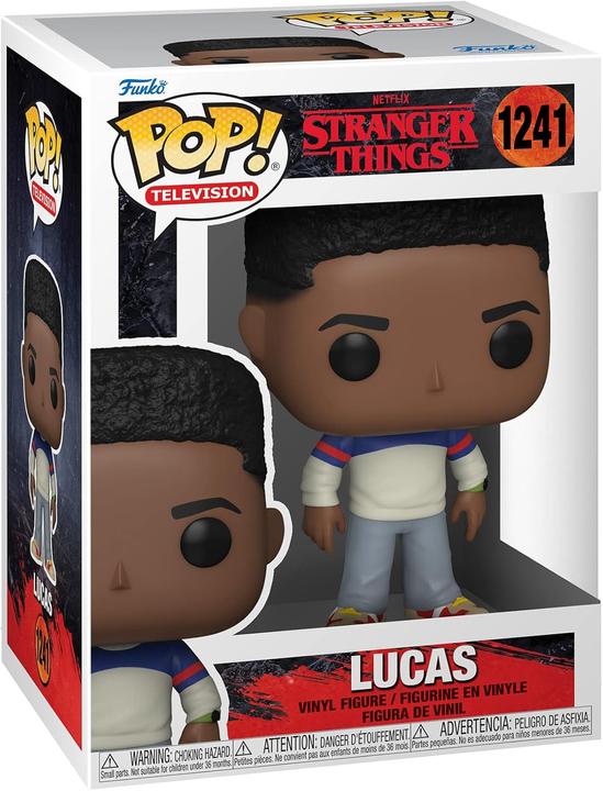 Actual product image Funko Pop! Stranger Things S4 : Lucas (1241)