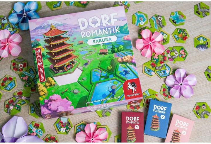 Produktbild Pegasus Dorfromantik – Sakura (English Edition) (Deutsch, Englisch, 1 - 6 Spieler)