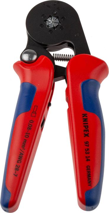 Image du produit Knipex Pince à sertir auto-ajustable pour embouts de câble (180 mm)
