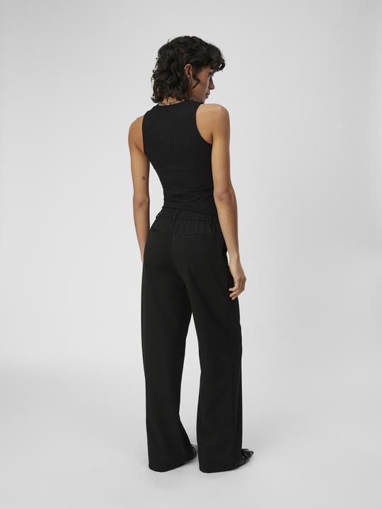 Actual product image Object Round neck top without sleeves (L)