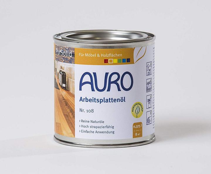 Actual product image AURO Worktop oil 108 (375 ml)