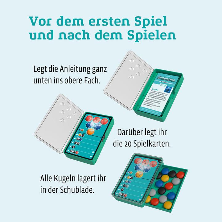 Actual product image Kosmos Dimension Brain Games (German, 1 Players)