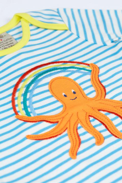 Immagine prodotto Frugi Camicia per bambini Bobby Beluga Blu (10XL, 11XL, 12XL)