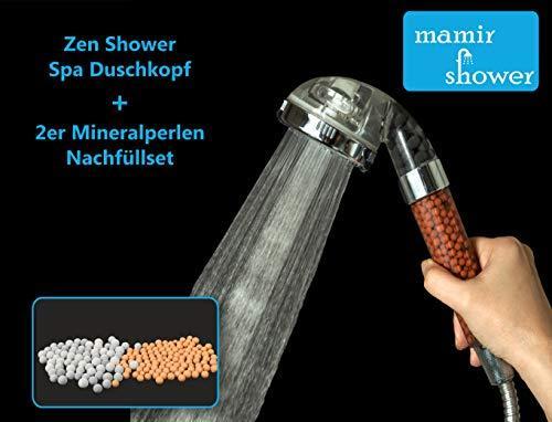 Produktbild Shower Kalkfilter Dusche + 2x Nachfüllset (3 Strahlarten)