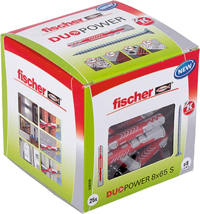 Fischer DuoPower 8x65 S (25 Stk.)