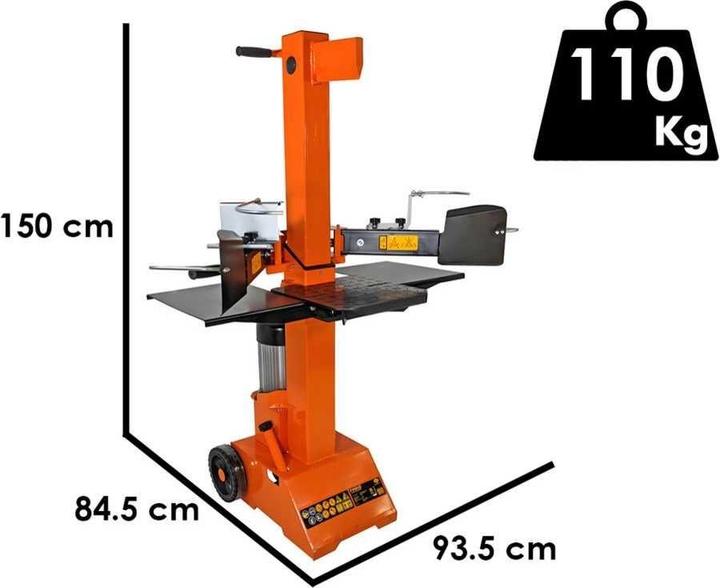 Actual product image Forest Master Elektrischer HolzspalterVertikal