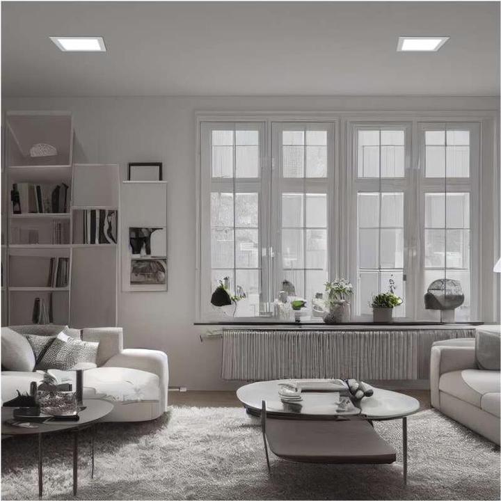 Produktbild Emos LED-Einbauleuchte NEXXO, quadratisch, weiss, 18W, neutralweiss (1600 lm)