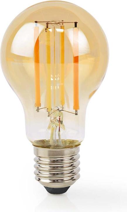 Image du produit Nedis SmartLife LED Filament Lampe | Wi-Fi | E27 | 806 lm | 7 W | Blanc chaud | 1800 - 3000 K | Verre | (E27, 806 lm, 1x)