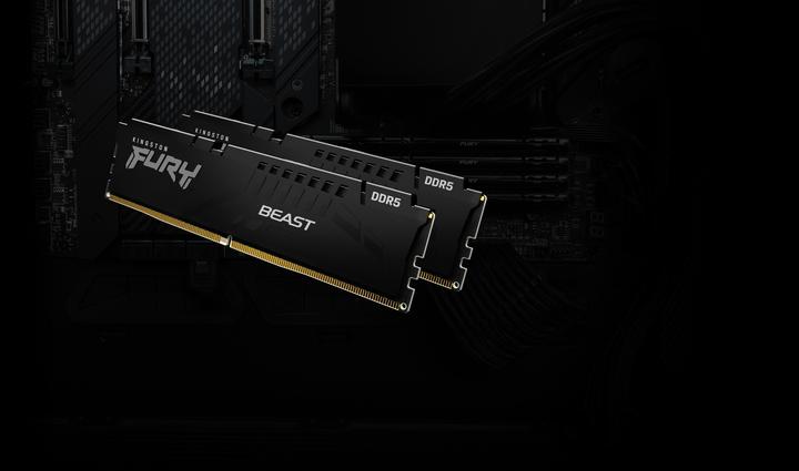 Produktbild Kingston FURY Beast (1 x 16GB, 6000 MHz, DDR5-RAM, DIMM)