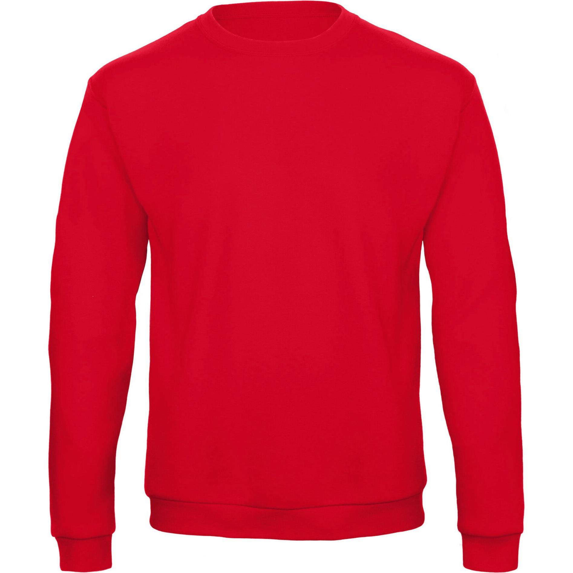 B&C, Pullover, ID.202, Rot, (S)