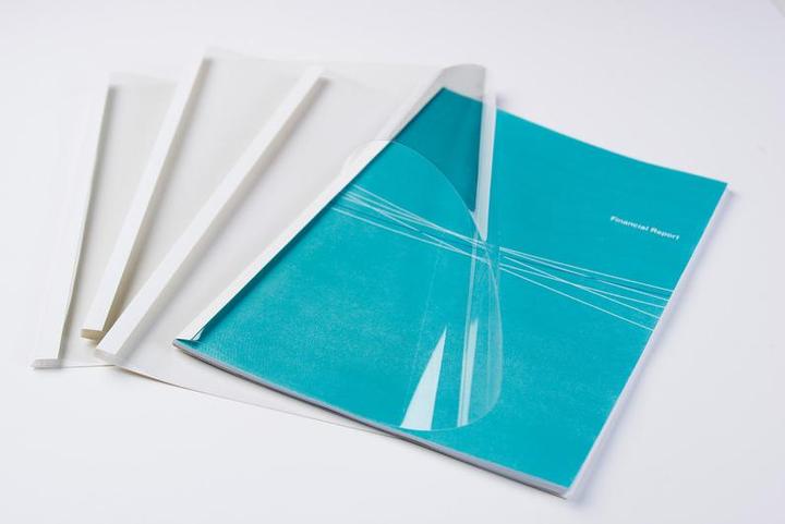 Actual product image Fellowes Thermal binding folder A4 100 pcs - 8 mm, white