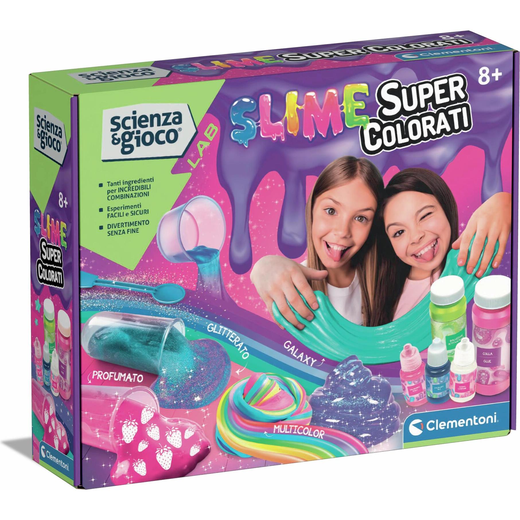 Clementoni Scienza & Gioco - Slime Super Colorati