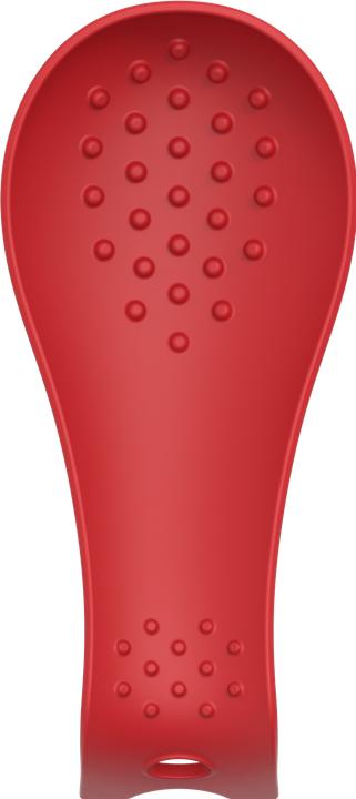 Actual product image Kochblume Spoon rest red