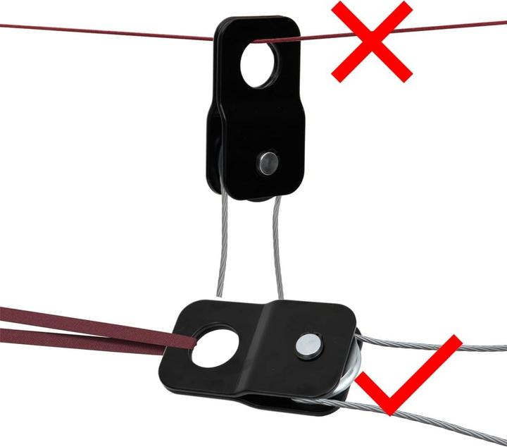 Actual product image Diverse Hardware Umlenkrolle