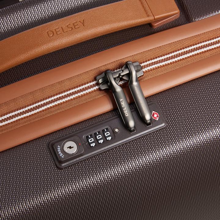 Actual product image Delsey Harde suitcase / trolley / travel case - Chatelet Air - 66.5 cm - Bruin (78 l)