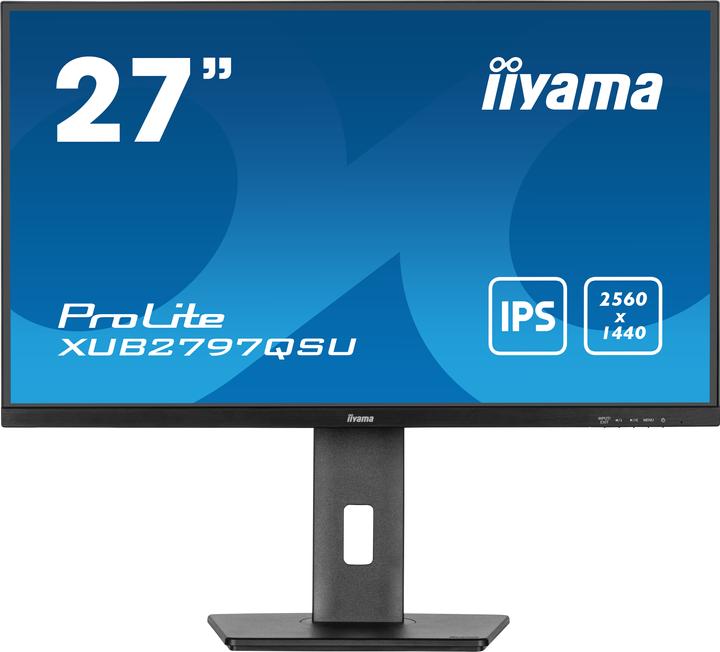 iiyama Monitor XUB2797QSU-B2 (2560 x 1440 Pixel, 27")