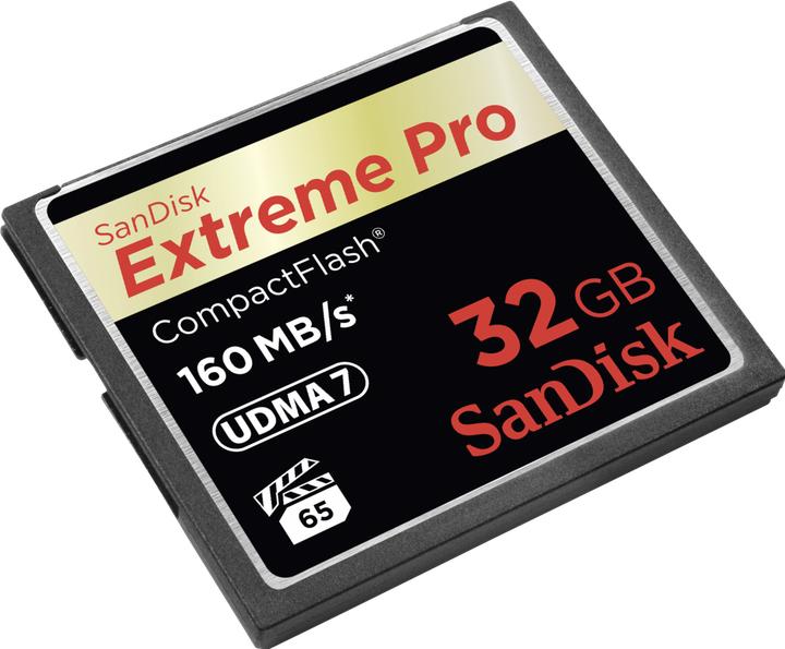 Image du produit SANDISK Extreme Pro Compact Flash (32 Go, CF)