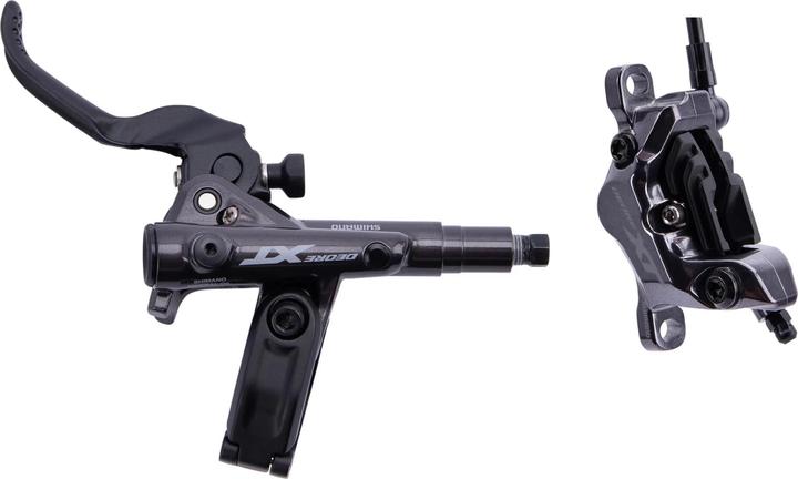 Actual product image Shimano XT disc brake BR-M8120 with metal pad J-Kit (Front wheel brake, 4)