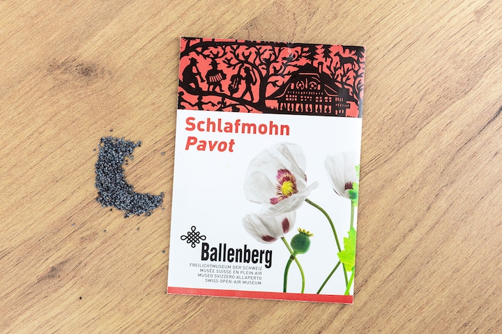 Produktbild Zollinger Bio Papaver/Mohn, Weisse Wolke (Ballenberg-Edition)