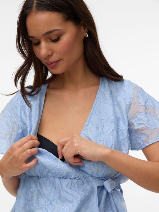 Immagine prodotto Mamalicious Normal geschnitten V-Ausschnitt Top Bluse