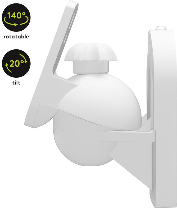 Image du produit Goobay Universel (1 paire, Installation murale, Pivotant, Inclinable)