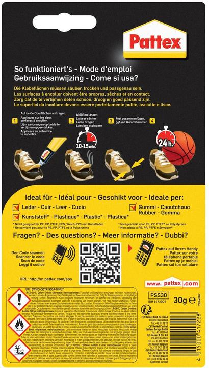 Immagine prodotto Pattex Scarpa a colla speciale (30 g)