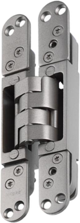 Actual product image Basys Türband Pivota DX60 3D velour vernickelt