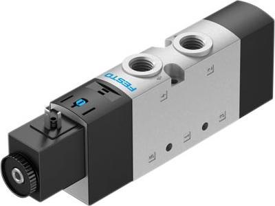 Actual product image Festo Valvola magnetica 575511 VUVS-L25-M52-MD-G14-F8-1C1 G 1/4 Larghezza nom 6.9 mm 1