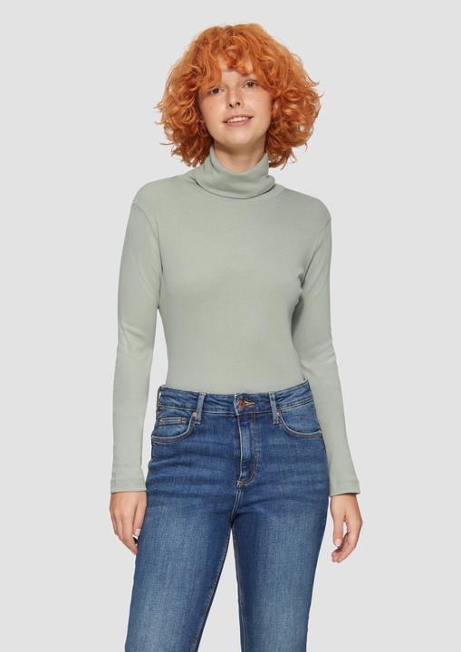 Actual product image S.Oliver T-Shirt Langarmshirt mit Rollkragen (XS)