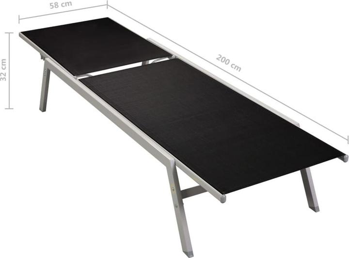 Immagine prodotto vidaXL Sonnenliege (200 cm)
