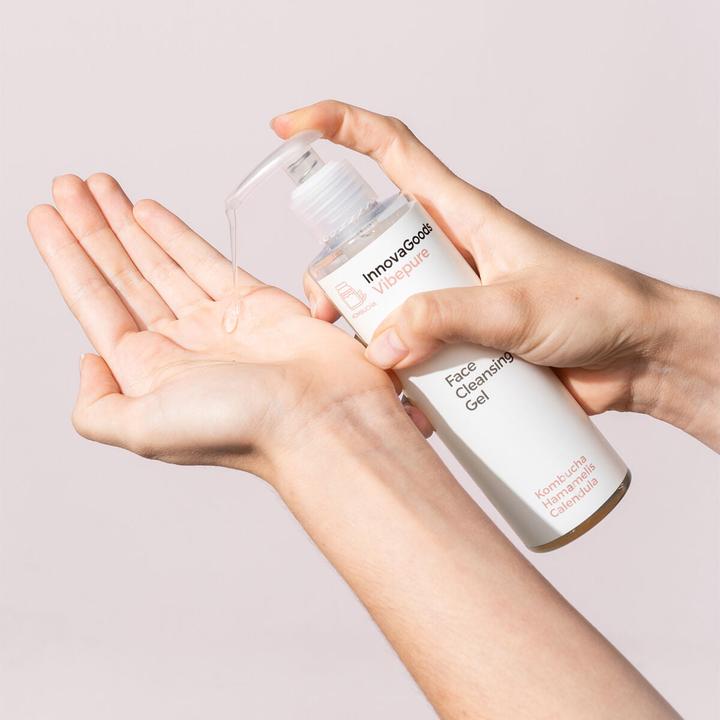 Image du produit InnovaGoods Gel nettoyant pour le visage Kombucha Vibepure 200 ml (Gel nettoyant, 200 ml)
