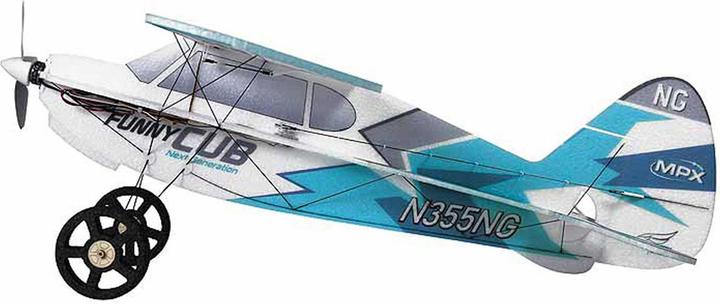 Actual product image Multiplex FunnyCUB Indoor Edition blue (Aerobatics)
