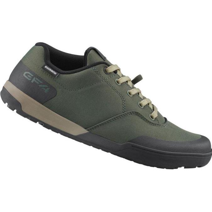 Shimano, Herren, Veloschuhe, GF400, SCHUH, OLIVE, STANDARD,FLAT, UNISEX, GR. 46 (46), Grün