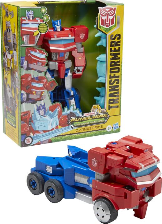 Actual product image Transformers Roll & Transform Optimus Prime