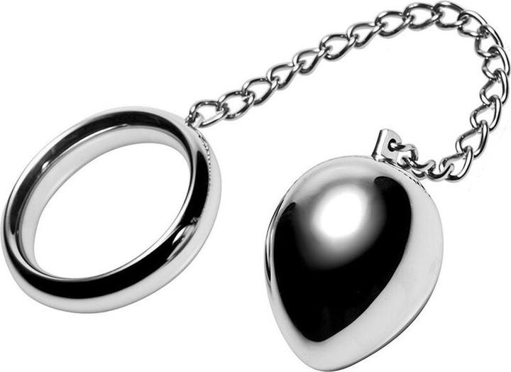 Metal Hard Metalhard Cock Ring 45mm + Kettenrad (4.50 cm)