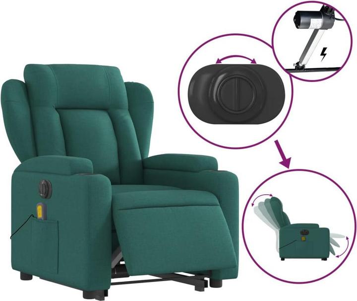 Image du produit vidaXL Massagesessel mit Aufstehhilfe