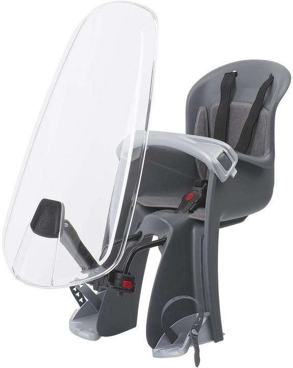 Immagine prodotto Polisport Bilby - Fahrradsitz für + Windschutzscheibe - Schwarz