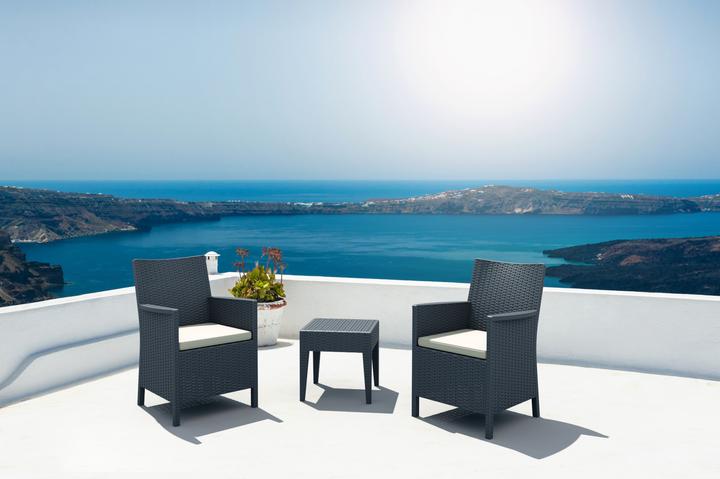 Image du produit CLP Table d'appoint Miami, gris foncé