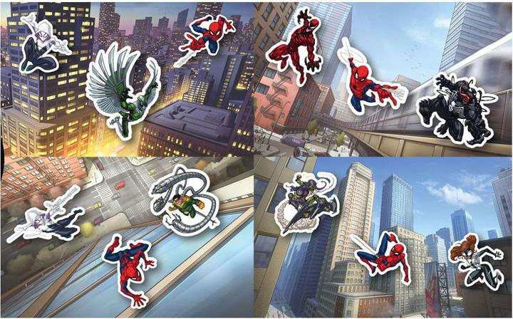 Image du produit Set d'autocollants Spiderman, 140 pcs.