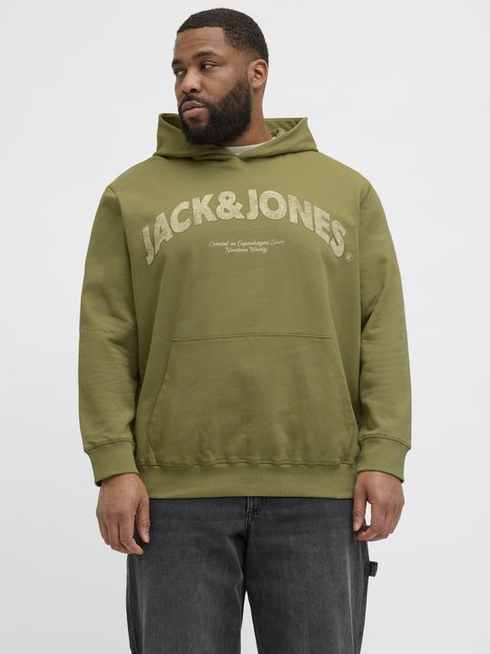 Produktbild Jack & Jones Plus Size Kapuzenpullover Kapuzenpullover (4XL)