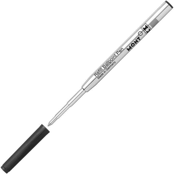 Actual product image Montblanc Ballpoint Pen Refill Large (Black, 0.50 mm, 2 pcs.)