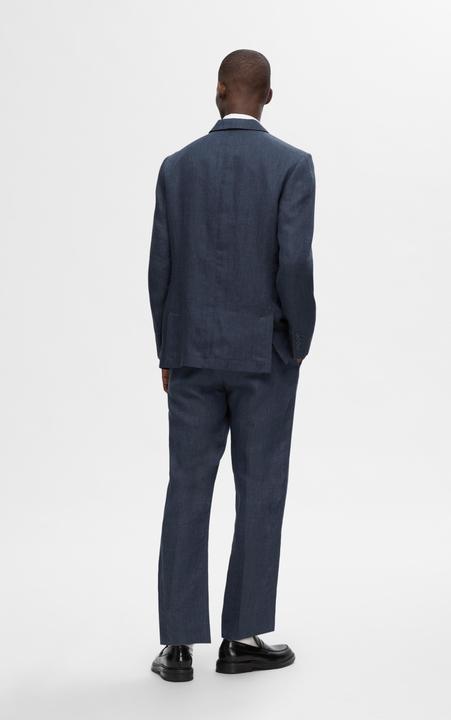 Actual product image Selected Regular fit linen blazer (54)