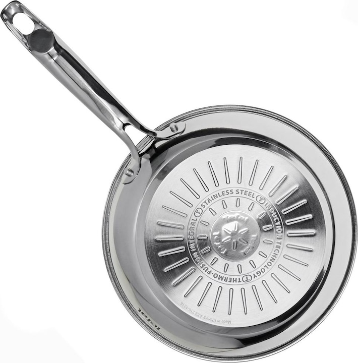 Image du produit Tefal Duetto Plus (28 cm, Poêle à frire, Acier inoxydable)